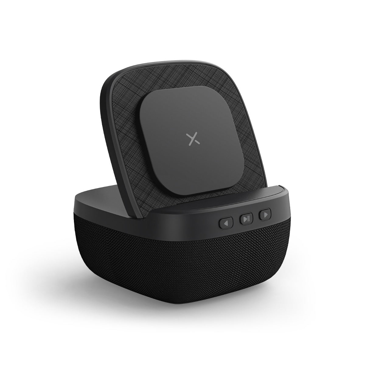 BOOM SOUND - Powerful 5W Speaker with 15W Wireless Charger and Light-Up Logo