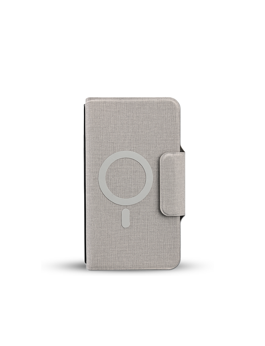 MAG-DAILY USE - Stylish Wallet with Built-in 5000mAh Power Bank and Organizer
