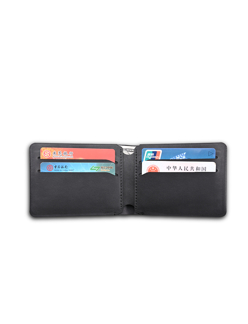 RFID ALU WALLET - Sleek RFID Safe Wallet with Elegant Aluminum Strip Design