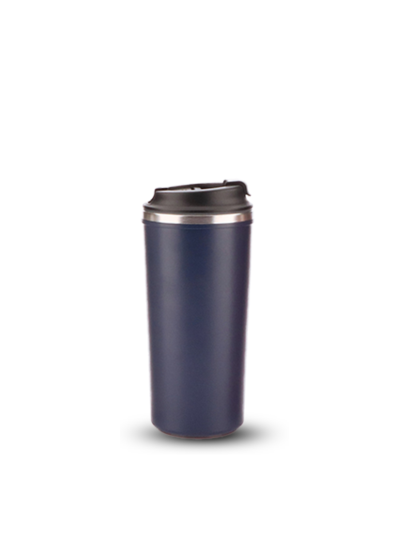 TALL SUCTION MUG - 500ml Double Wall Leak-Proof Mug for Hot and Cold Beverages