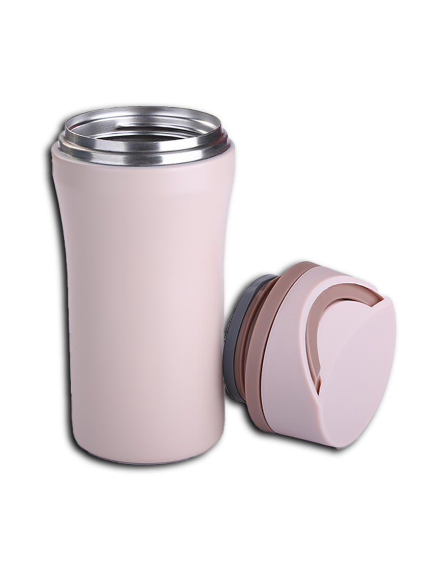 TRAVEL FLASK PLUS - 350ml Insulated Travel Mug for Hot and Cold Beverages
